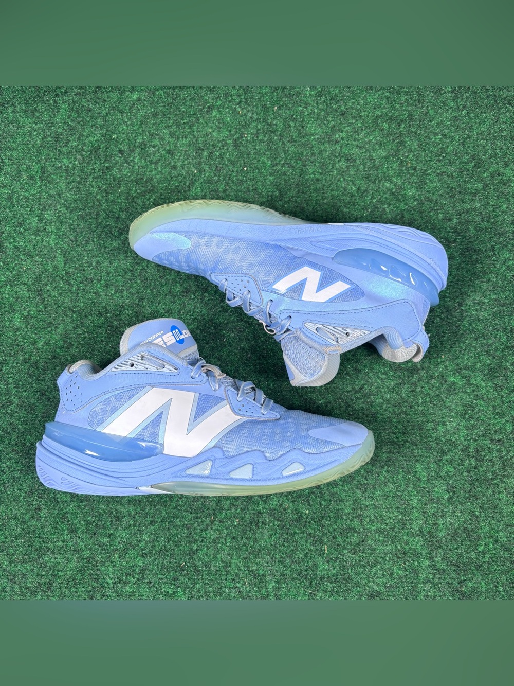 New Balance Hesi Low V2 Mens 6D Shoes Electric Sky Light Chrome Blue BBHSLVR2